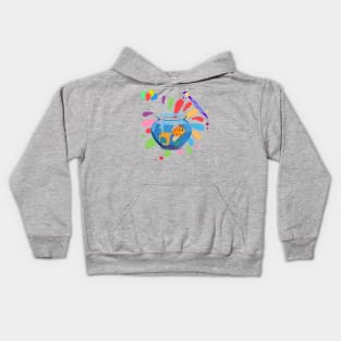 Fish aquarium Kids Hoodie